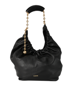 Medium Squeeze, Leather, Black, MIS, 3*